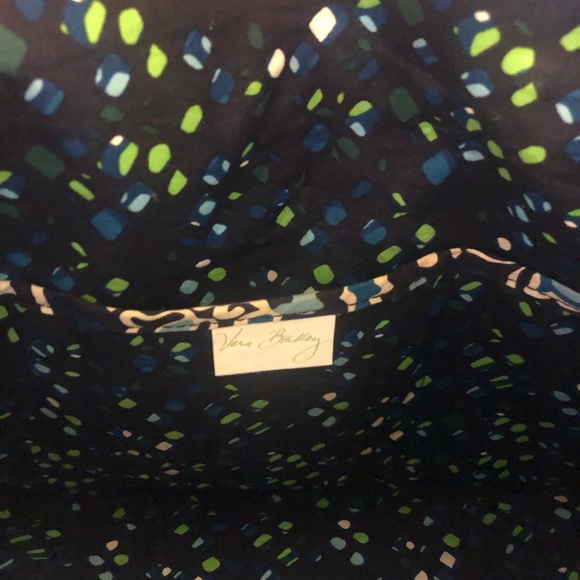Vera Bradley Paisley Tote - Ink Blue Pattern - Picture 5 of 5